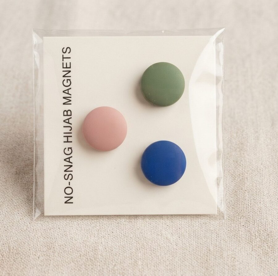 No-Snag Hijab Magnets Trio – The Elegant