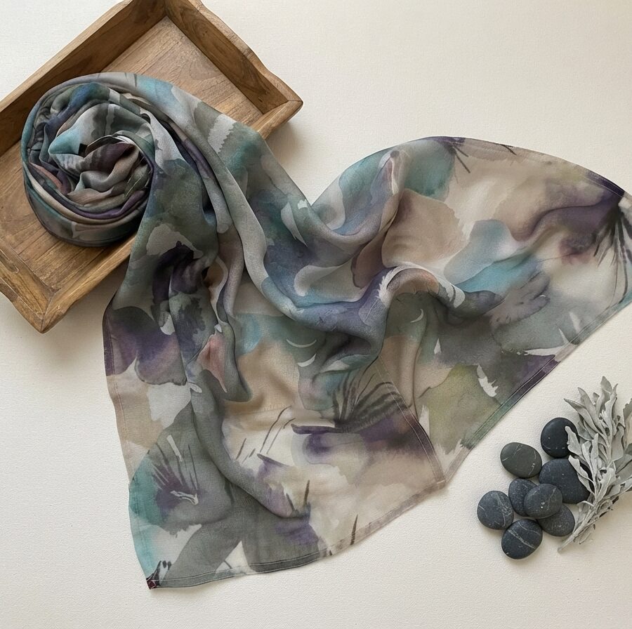 Modal Hijab – Celestial Marble