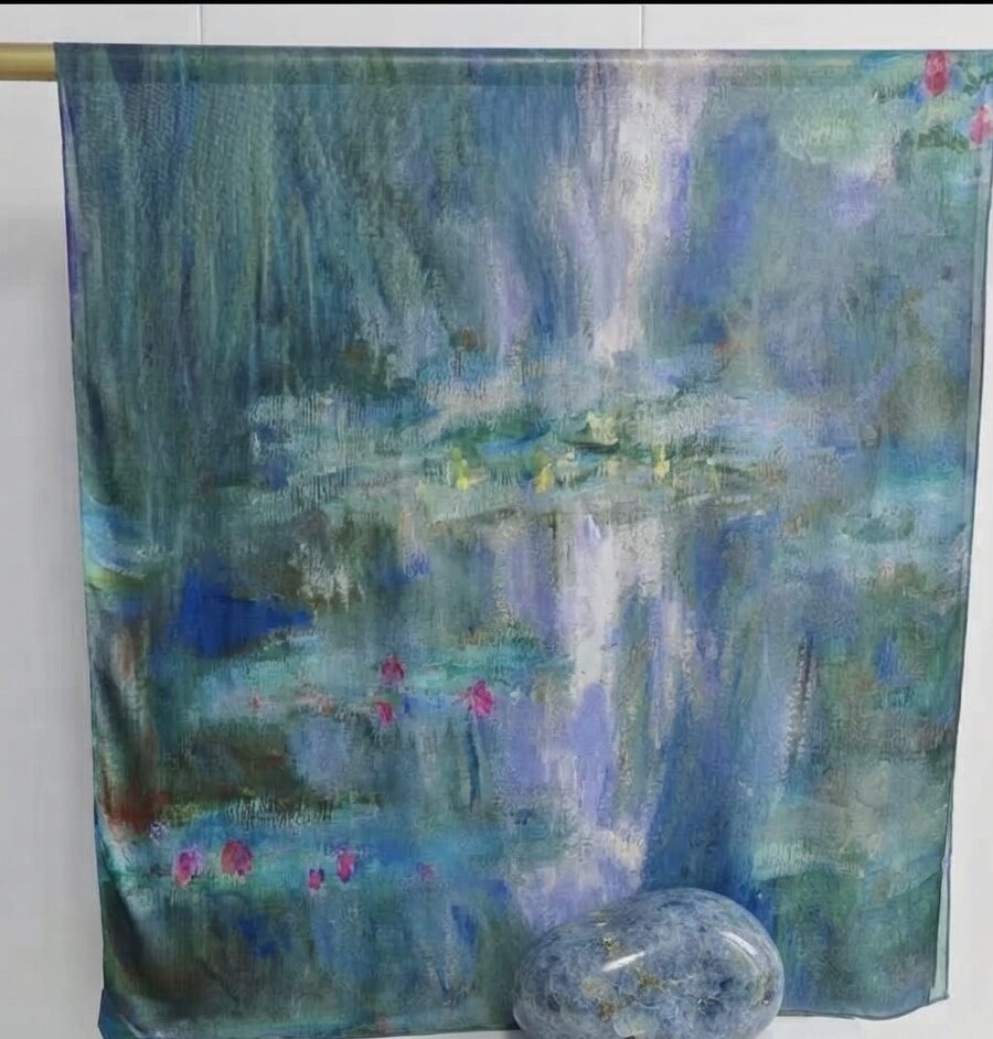 Modal Hijab – Water Lilies