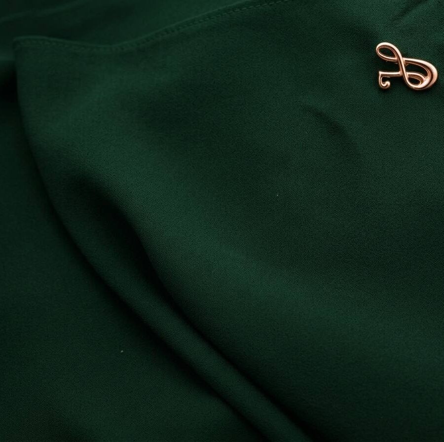 Premium Chiffon Hijab – Forest Green